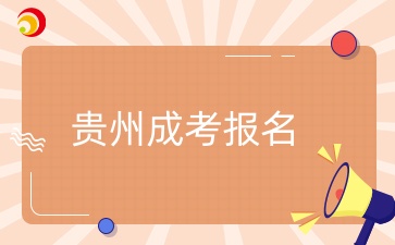 2025年贵州成考网上报名入口是哪个？